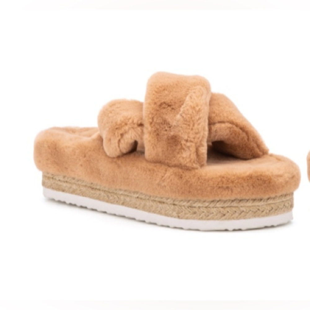 Women's Morciano Furry Wedge Sandals